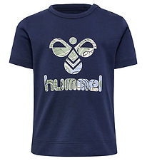 Hummel T-shirt - hmlLehn - Blue Nights Hummel T-shirt - hmlLehn - Blue Nights