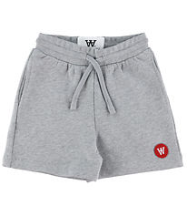 Wood Wood Shorts - Victor - Grey Melange Wood Wood Shorts - Victor - Grey Melange