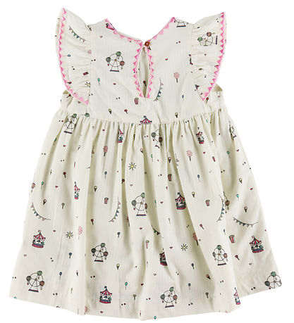 Copenhagen Colors Kjole - Cream Tivoli Print Copenhagen Colors Kjole - Cream Tivoli Print