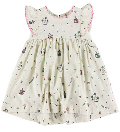 Copenhagen Colors Kjole - Cream Tivoli Print Copenhagen Colors Kjole - Cream Tivoli Print