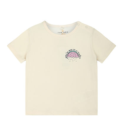 The New T-shirt - TnsKornelia - White Swan The New T-shirt - TnsKornelia - White Swan