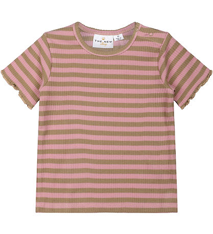 The New T-shirt - TnsFro - Rib - Pink Nectar The New T-shirt - TnsFro - Rib - Pink Nectar