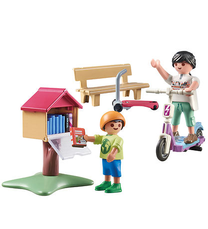 Playmobil My Life - Book exchange Lining Bookworms - 71511 - 25 