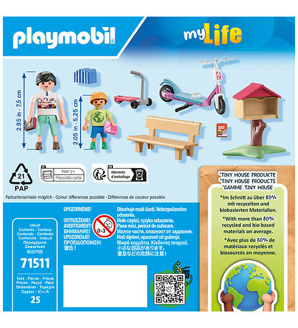 Playmobil My Life - Book exchange Lining Bookworms - 71511 - 25 