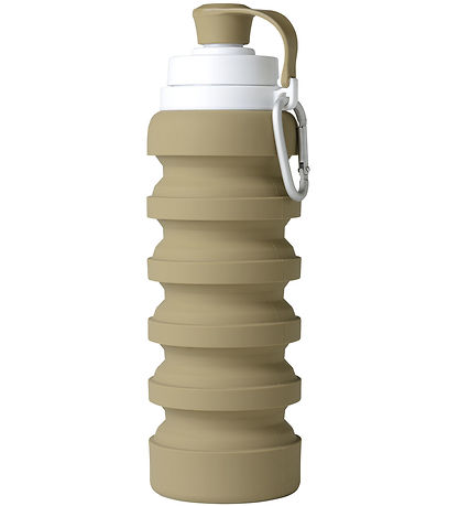Mininor Foldable Water Bottle - Silicone - 200-500 mL - Olive