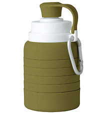 Mininor Foldbar Drikkedunk - Silikone - 200-500 ml - Grøn Mininor Foldbar Drikkedunk - Silikone - 200-500 ml - Grøn