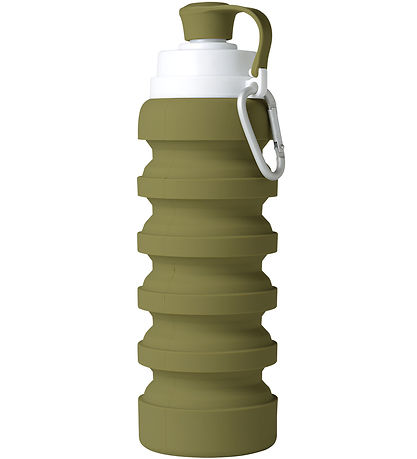 Mininor Foldbar Drikkedunk - Silikone - 200-500 ml - Grøn