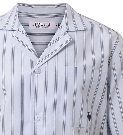 Hound Skjorte - Light Blue/Navy Hound Skjorte - Light Blue/Navy