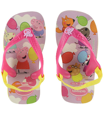 Havaianas Klipklapper - Baby Peppa Pig - Citrus Yellow Havaianas Klipklapper - Baby Peppa Pig - Citrus Yellow