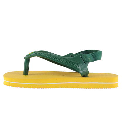 Havaianas Klipklapper - Baby Brasil Logo II - Pop Yellow/Amazon Havaianas Klipklapper - Baby Brasil Logo II - Pop Yellow/Amazon
