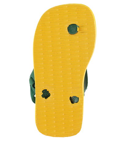 Havaianas Klipklapper - Baby Brasil Logo II - Pop Yellow/Amazon Havaianas Klipklapper - Baby Brasil Logo II - Pop Yellow/Amazon
