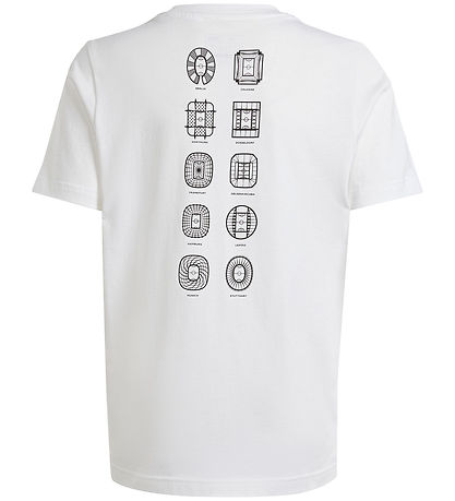 adidas Performance T-shirt - OE Stadium - Hvid