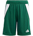 adidas Performance Shorts - Tiro24 SHO Y - Grøn/Hvid adidas Performance Shorts - Tiro24 SHO Y - Grøn/Hvid