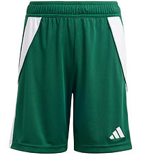 adidas Performance Shorts - Tiro24 SHO Y - Grøn/Hvid adidas Performance Shorts - Tiro24 SHO Y - Grøn/Hvid