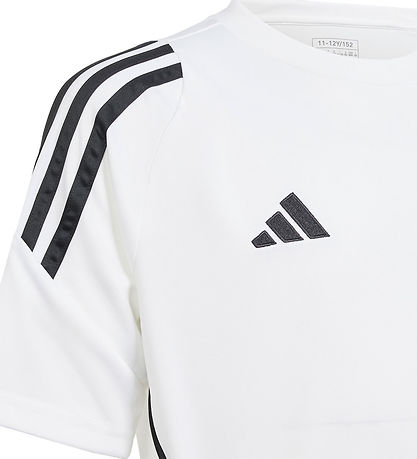 adidas Performance T-shirt - Tiro 24 - Hvid/Sort
