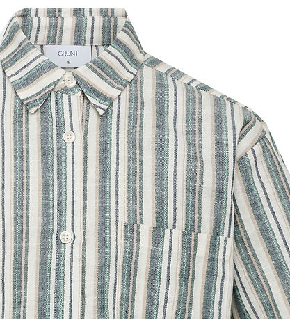Grunt Skjorte - Namur - Bottle Green