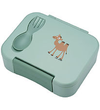 Carl Oscar Madkasse m. Gaffel/Ske - BentoBox - Grøn m. Kamel Carl Oscar Madkasse m. Gaffel/Ske - BentoBox - Grøn m. Kamel