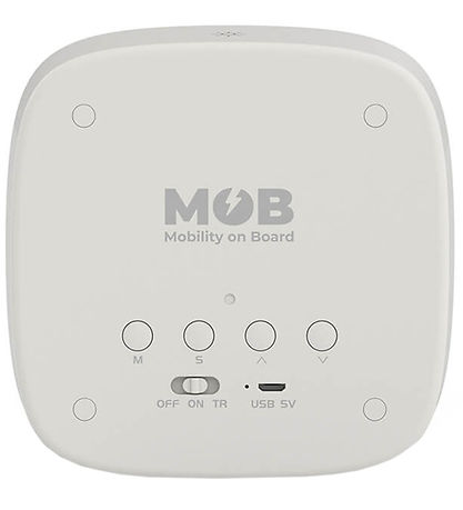 Mobility on Board Vækkeur m. Natlys - Billy - Grå Mobility on Board Vækkeur m. Natlys - Billy - Grå