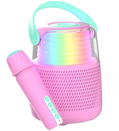 Mobility on Board Højtaler m. Mikrofon - Karaoke - Rose Mobility on Board Højtaler m. Mikrofon - Karaoke - Rose