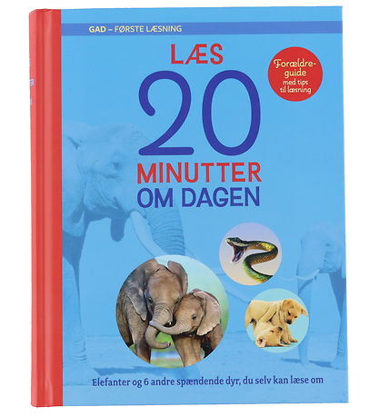 Gads Forlag Bog - Læs 20 Minutter Om Dagen - Elefanter - Dansk Gads Forlag Bog - Læs 20 Minutter Om Dagen - Elefanter - Dansk