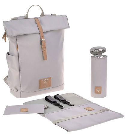 Lässig Changing Bag - GRE Rolltop Backpack - Gray Lässig Changing Bag - GRE Rolltop Backpack - Gray