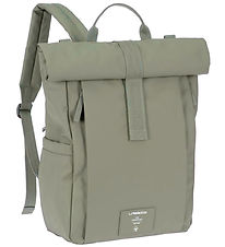 Lässig Changing Bag - GRE Rolltop Up Backpack - Silver Green Lässig Changing Bag - GRE Rolltop Up Backpack - Silver Green