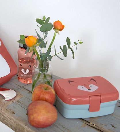 Boîte à Repas av. Gourde Lässig - About Friends - Fox - Orange