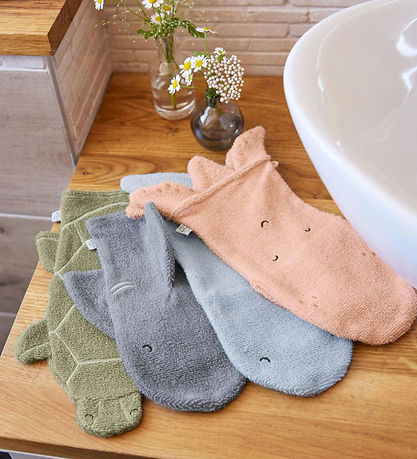 Lässig Washglove - Shark - Grey