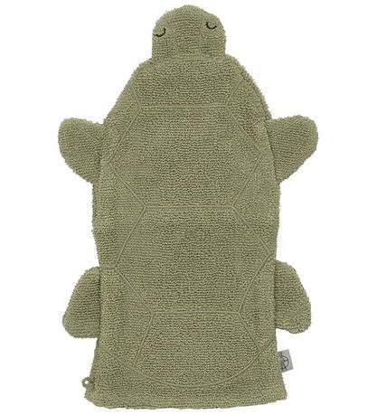 Lässig Vaskehandske - Skildpadde - Grøn Lässig Vaskehandske - Skildpadde - Grøn