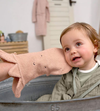 Lässig Vaskehandske - Blæksprutte - Rosa Lässig Vaskehandske - Blæksprutte - Rosa