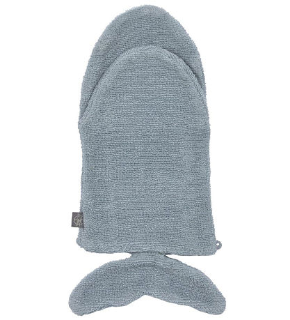 Lässig Washglove - Whale - Blue