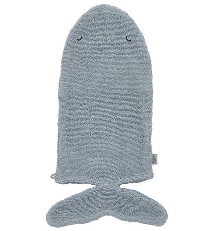 Lässig Washglove - Whale - Blue