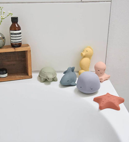 Lässig Badelegetøj - Naturgummi - Søstjerne - Rød Lässig Badelegetøj - Naturgummi - Søstjerne - Rød