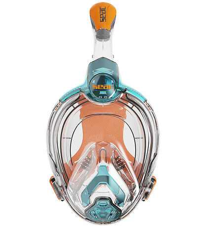 Seac Schnorchelmaske - Libera Junior - Aquamarin/Orange
