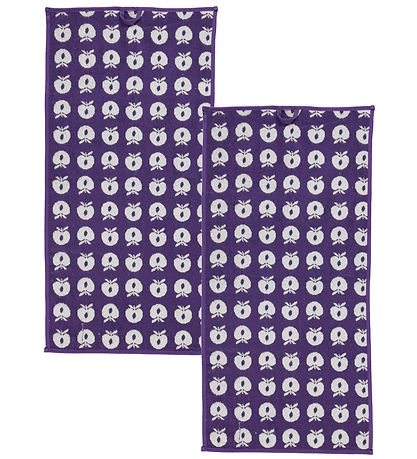 Småfolk Håndklæde - 2-pak - 50x100 - Purple Heart Småfolk Håndklæde - 2-pak - 50x100 - Purple Heart