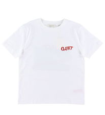 GANT T-shirt - Surf Academy - Hvid GANT T-shirt - Surf Academy - Hvid