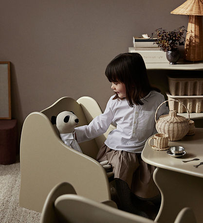 Ferm Living Lounge Stol - Slope - 44x59x55 cm - Cashmere Ferm Living Lounge Stol - Slope - 44x59x55 cm - Cashmere