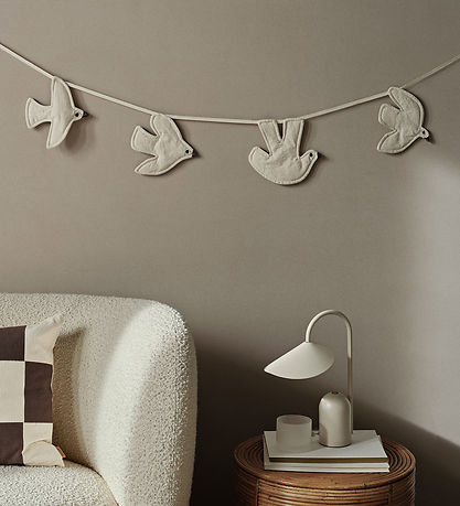 Ferm Living Guirlande - Swif Bird - Undyed