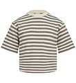 Sofie Schnoor T-Shirt - Rib - Steel Grey Sofie Schnoor T-Shirt - Rib - Steel Grey