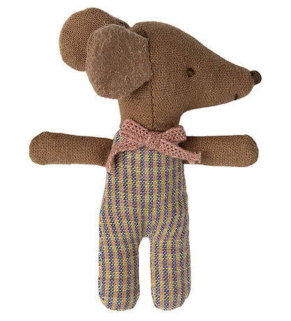 Maileg Mus - Sove/Vågen Baby Mus i Tændstikæske - Rosa