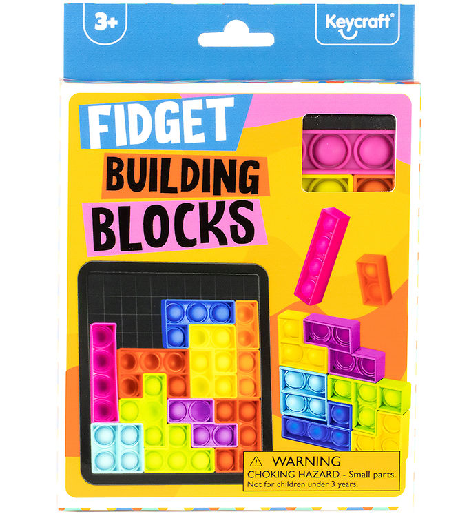 Keycraft Legetøj - Pop-it - Fidget Building Blocks