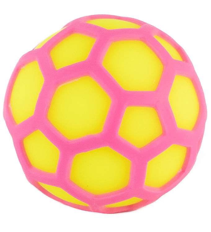 Keycraft Legetøj - Atomic Squeeze Ball - Pink/Gul