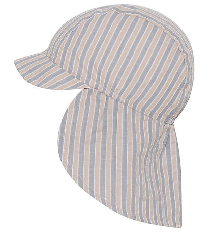MP Legionnaire Hat - UV50+ - Mavis - Stone Blue/Stripes