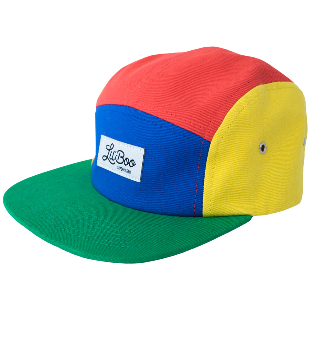 Lil' Boo Copenhagen Kappe - Block Colour Pop 5 Panel - Block Co - Lil' Boo Copenhagen - 47-50 cm - Kappen