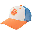 Lil' Boo Copenhagen Kasket - Trucker - Blue/Orange/White Lil' Boo Copenhagen Kasket - Trucker - Blue/Orange/White