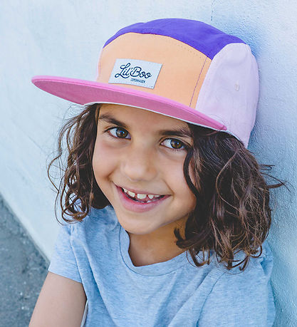 Lil' Boo Copenhagen Kasket - Block Pink/Purple 5 - Pink/Purple Lil' Boo Copenhagen Kasket - Block Pink/Purple 5 - Pink/Purple