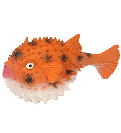 Keycraft Badelegetøj - Puffer Fish Water Soaker - Orange/Hvid Keycraft Badelegetøj - Puffer Fish Water Soaker - Orange/Hvid
