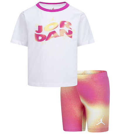 Jordan Shortssæt - Lemonade Stand - Laser Fuchsia