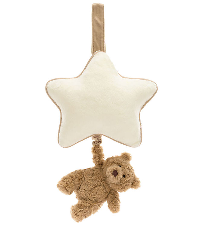 Jellycat Musikuro m. Stjerne - Bartholomew Bear