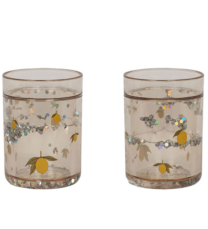 Konges Sløjd Glimmerkopper - 2-pak - Lemon